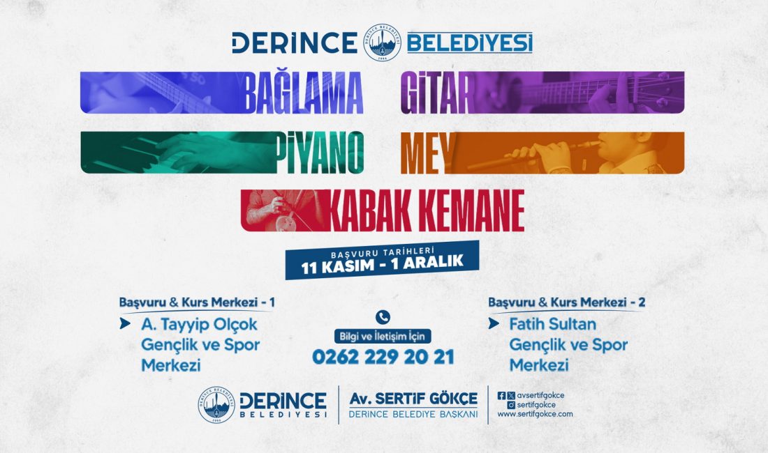 Derince Belediyesi’nin iki ayrı