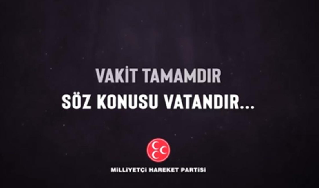 MHP'nin resmi X hesabından