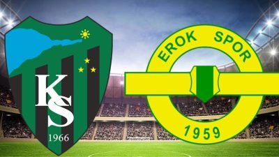 Kocaelispor- Esenler Erokspor maç biletleri