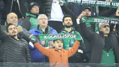 Kocaelisporlu taraftarlar yarın oynanacak olan