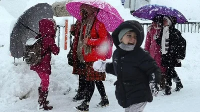 Kocaeli genelinde etkisini artıran kar