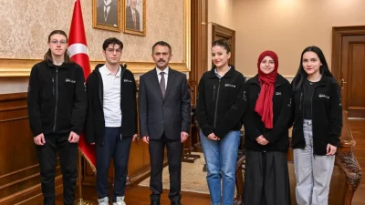 Kocaeli Üniversitesi Space Roket Takımından Vali Aktaş’a ziyaret