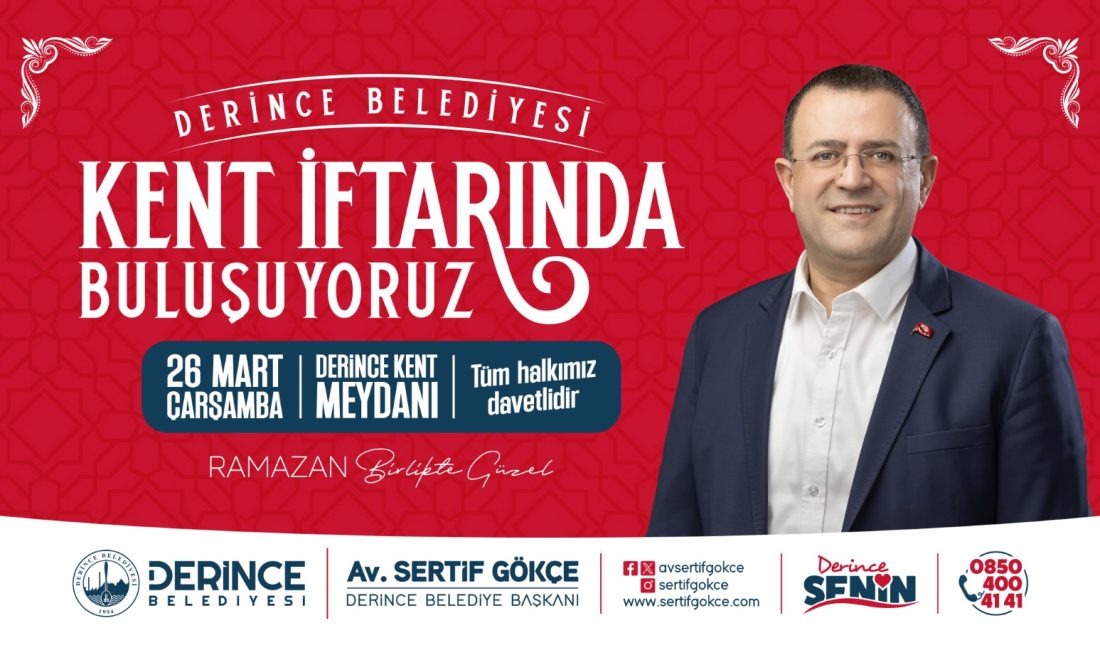 Derince Belediyesi’nin Kadir Gecesi’nin