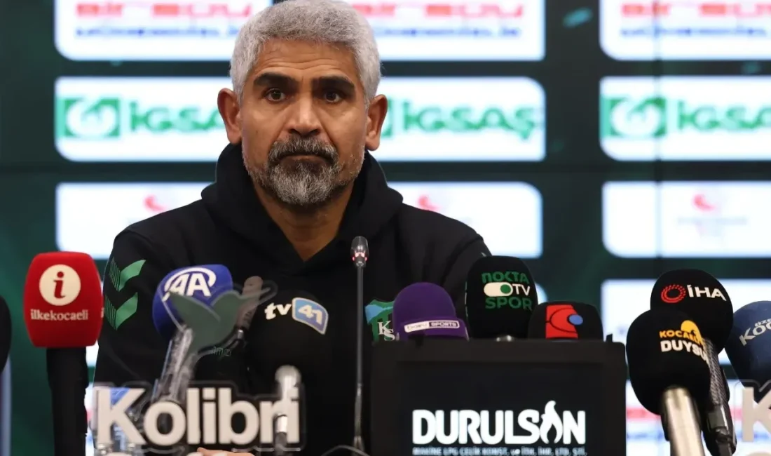 Kocaelispor Teknik Direktörü İsmet