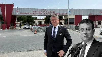 Ekrem İmamoğlu'nu Silivri Cezaevi'nde ziyaret