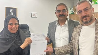 Mazbatasını alan Anahtar Parti İl