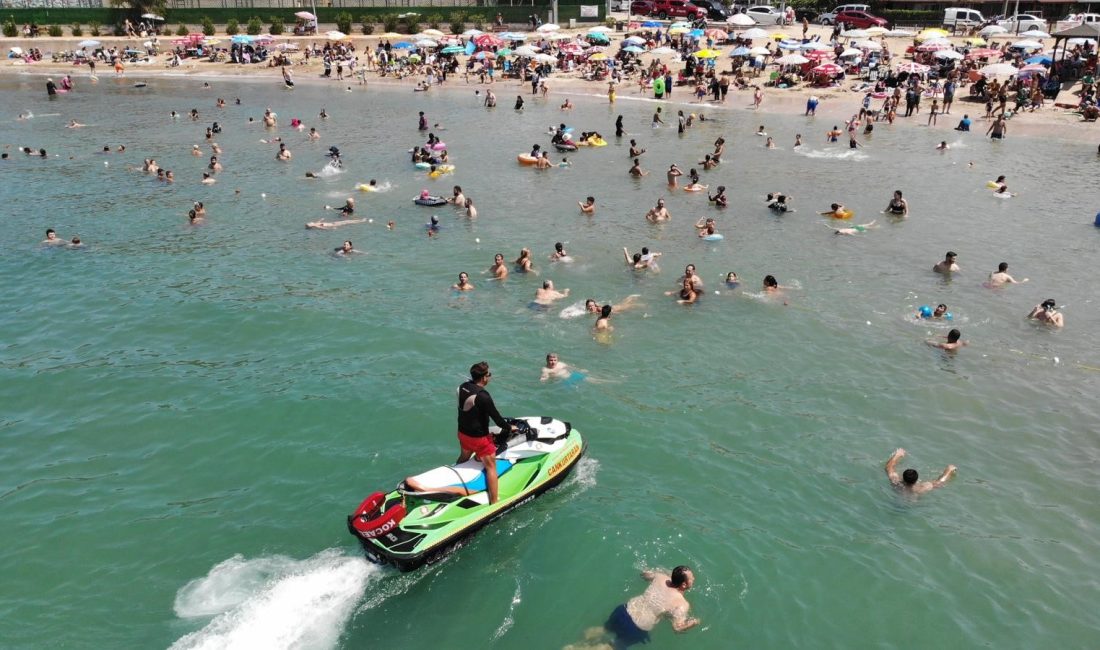 Kocaeli sahillerinde görev yapan