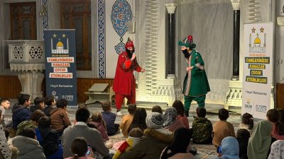 Gölcük’te düzenlenen etkinliklerde çocuklar ramazan
