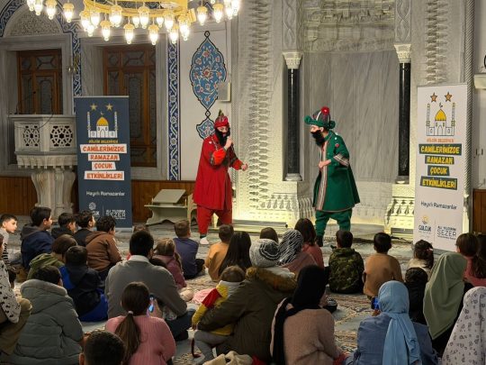 Gölcük’te düzenlenen etkinliklerde çocuklar ramazan