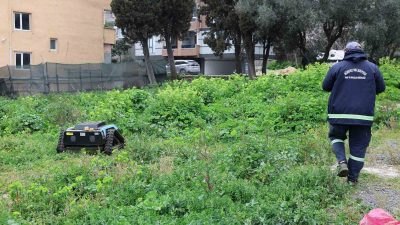 Körfez ilçesinde engebeli ve araçların