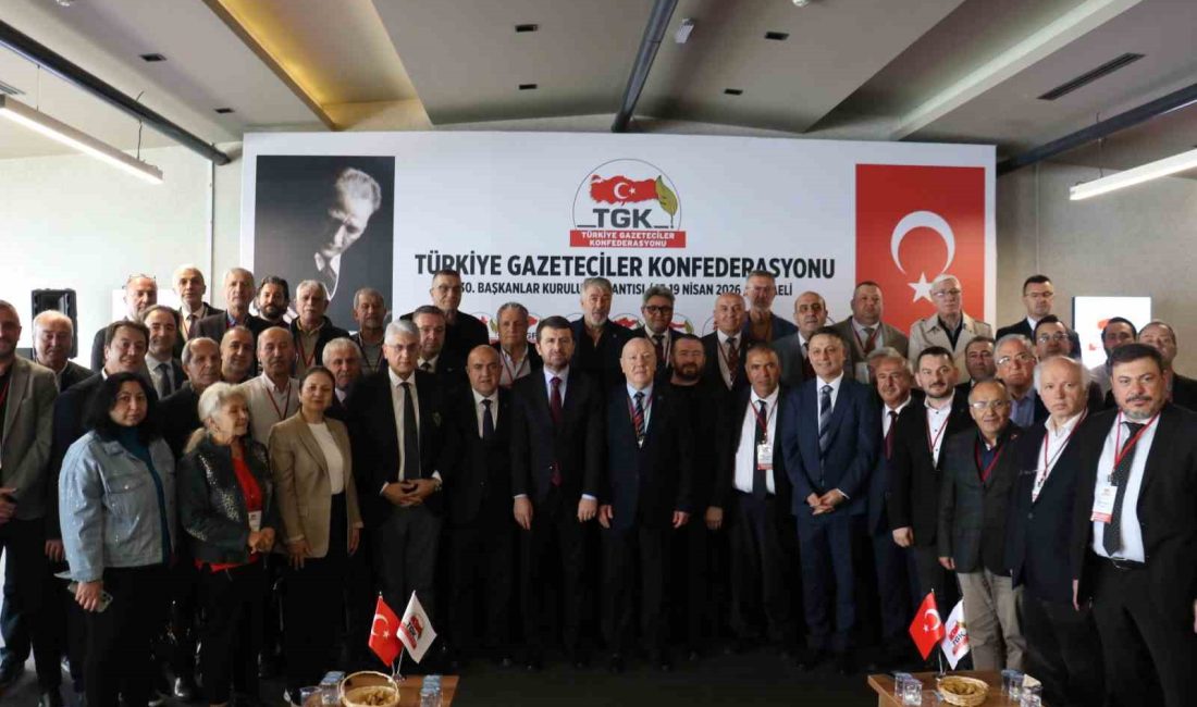 Kocaeli’de gerçekleştirilen Türkiye Gazeteciler