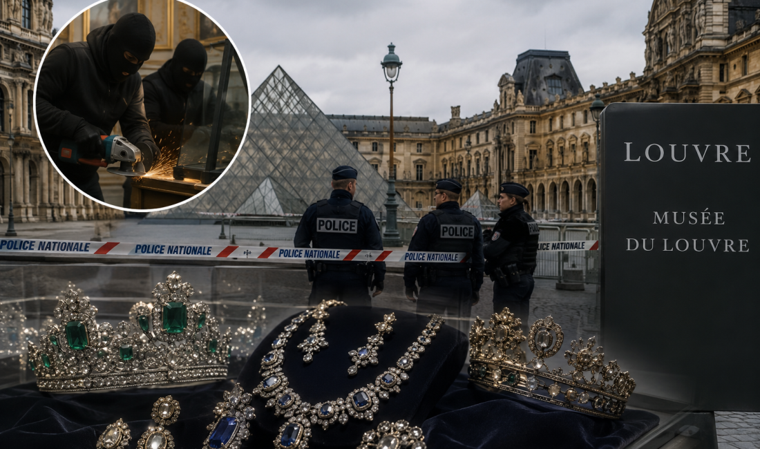Fransa’nın simgelerinden Louvre Müzesi’nde