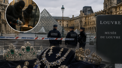 Fransa’nın simgelerinden Louvre Müzesi’nde geçen