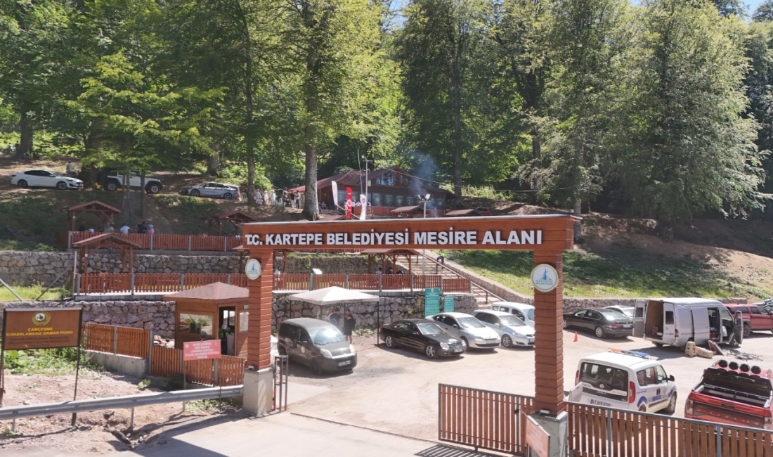 Kartepe Mesire Alanı Yazın da Doğaseverlerin Vazgeçilmez Adresi