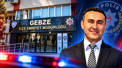 Kocaeli’nin Gebze ilçesinde emniyet teşkilatında