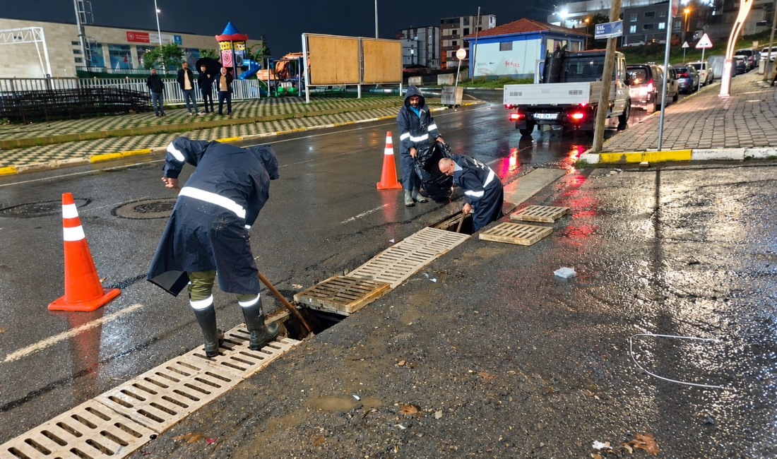 Kocaeli’de etkili olan sağanak
